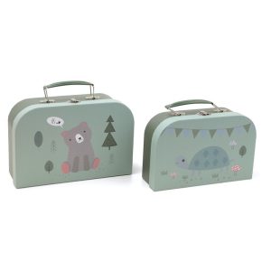 2 Decorative Suitcases
