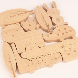 Wooden Design Puzzle