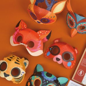 Paper Mask with 3D Animals