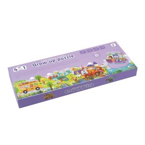 4 in 1 Grow Up Puzzle - Interesting Traffic
