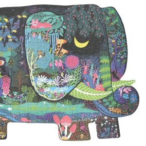 Large Animal - Shaped Puzzle Elephant Dream